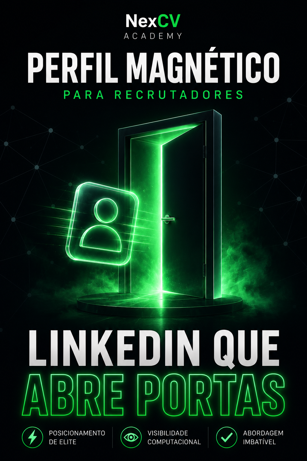 Capa do e-book: LinkedIn que Abre Portas